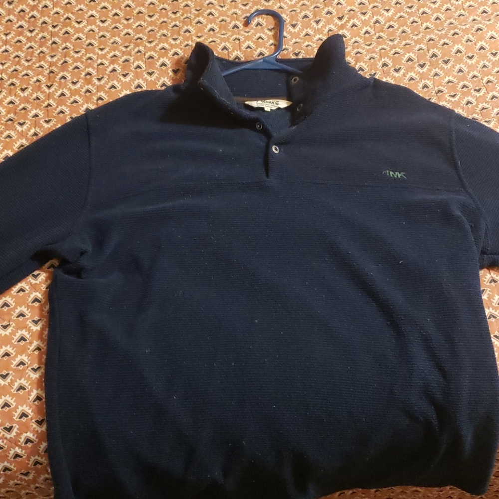 Mountain Khaki 1/4 Button Pullover - image 1